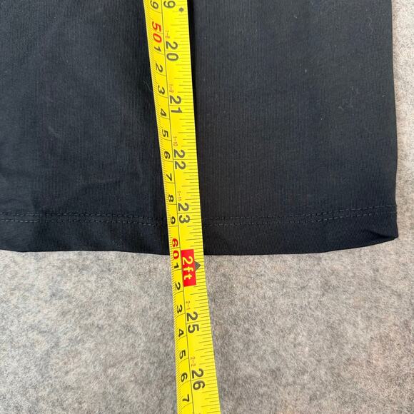 Dion Lee Unisex Black Asymmetrical Holster Designer Tee T-Shirt Shirt Size L - Picture 11 of 12